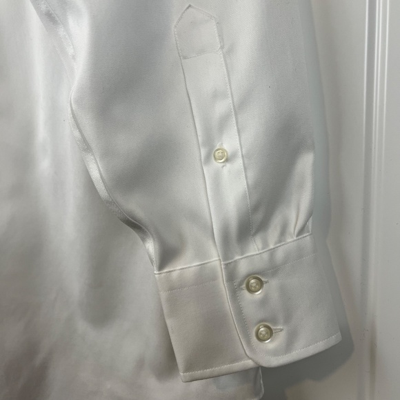 Joseph Abboud Men's White Button Up  Dress Shirt - Picture 7 of 11